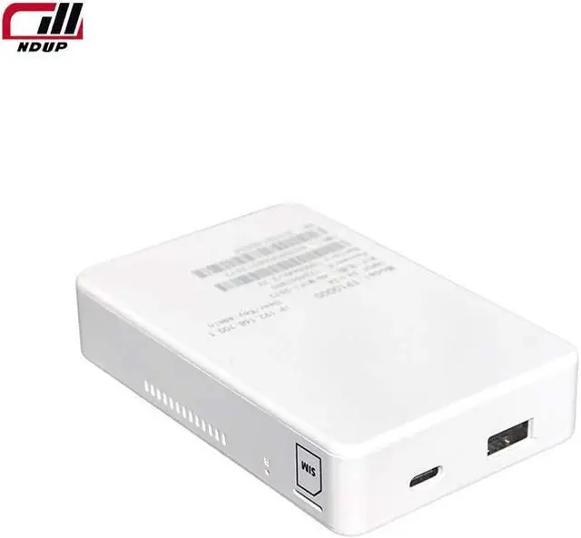 Alt view image 5 of 7 - NDUP Wireless Router N150 Portable WiFi with Power Bank Functionality - High-Speed 150Mbps, SIM Card Compatible, Smart Security Features, Includes Type-C USB Cable