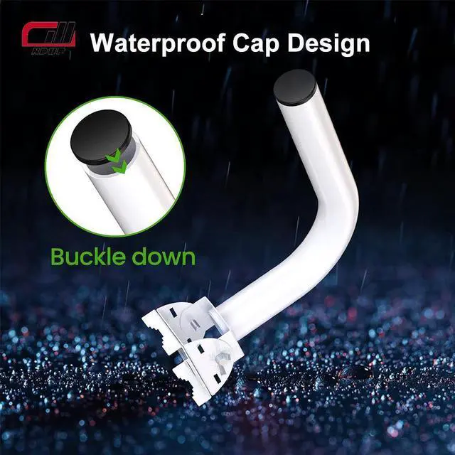 Alt view image 7 of 7 - NDUP MWS-BS500T Wireless AP/Bridge AR9344 Chip 300Mbps 5.8GHz Dual-Polarization Antenna with 24V PoE and 12V DC Power Supply