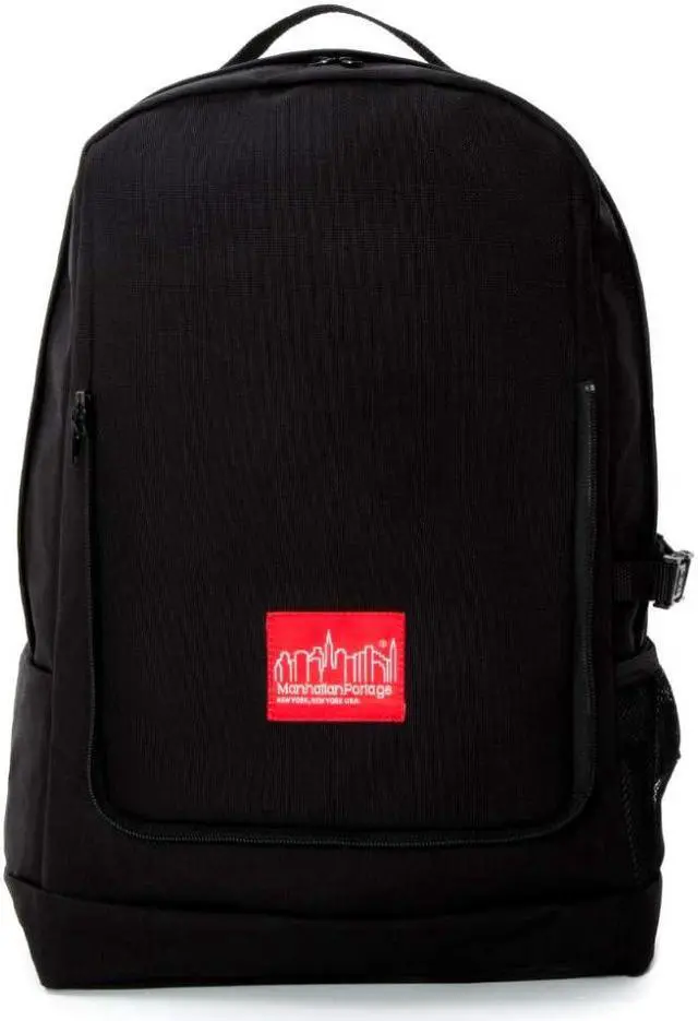 Alt view image 3 of 5 - Manhattan Portage Graduate Laptop Backpack, 2 in 1 Laptop Bag with Adjustable Straps, Laptop Backpack with Detachable Front Zipper Compartment.