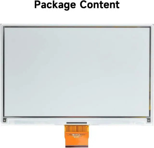 Alt view image 2 of 5 - waveshare 7.3inch e-Paper (G) Raw Display Compatible with Raspberry Pi 4B/3B+/3B/2B/B+/A+/Zero/Zero W/WH/Zero 2W 800 × 480 Resolution SPI Interface Red/Yellow/Black/White Supports Jetson Nano