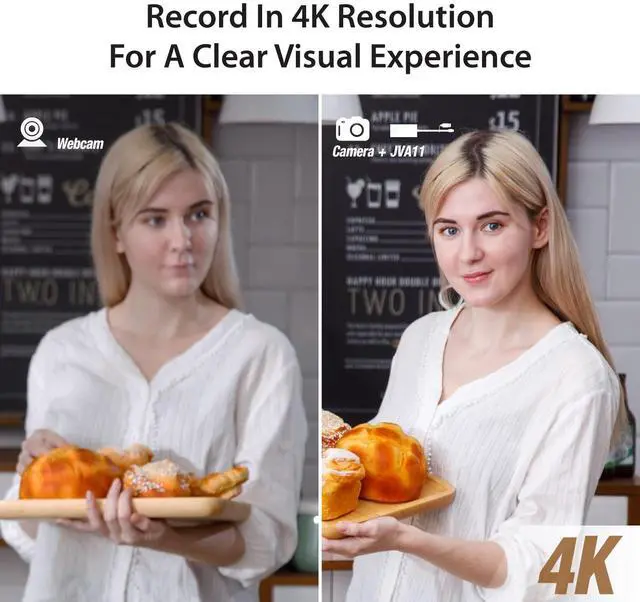 Alt view image 5 of 5 - j5create 4K HDMI Video Capture Card, DSLR Cam Link, Game Capture Adapter for Game Live, Broadcasting, Streaming, Video Conference | Support 4K30, 2K60, 1080p120 (JVA11)