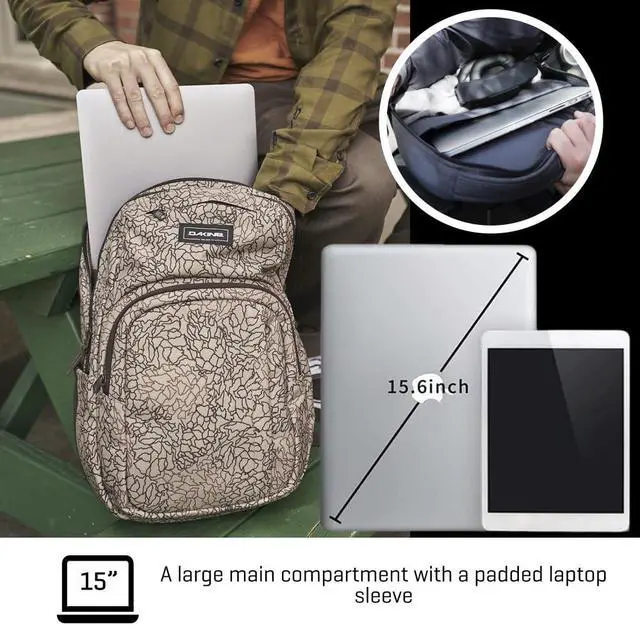 Alt view image 4 of 5 - Dakine Campus M 25L - Black, One Size