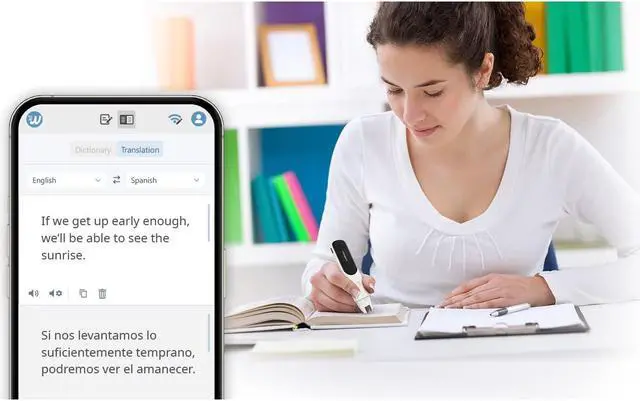 Alt view image 3 of 5 - PenPower WorldPenScan Wi-Fi | OCR Pen Scanner | Reader Mode | Text to Speech for Dyslexia | Windows, Mac, Chromebook, iOS & Android