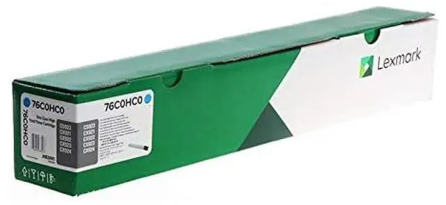 Main image of Lexmark 76C0HC0 High Yield Cyan Toner Cartridge