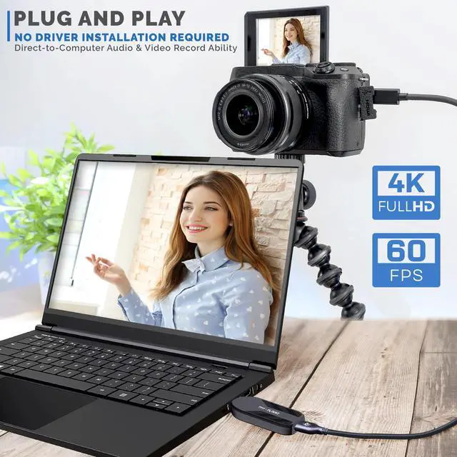 Alt view image 5 of 5 - PyleUsa HDMI Capture Card - Camera Link 4K USB3.1 GEN1 HDMI-to-USB Audio-Video Recording via DSLR Camcorder Action Cam, Record Directly to Computer Gaming,Streaming,Conference,Live Broadcast,PLINK 2