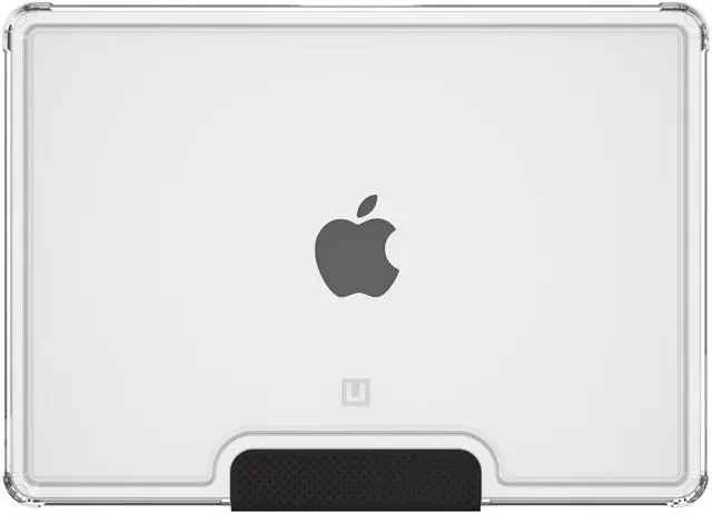 Alt view image 4 of 5 - [U] by UAG Designed for MacBook Air 13" Case 2022-2025 M2/M3/M4 (A3240 A3113 A2681) - Translucent Durable Lightweight Impact Resistant Laptop Protective Cover, Lucent Ice/Black