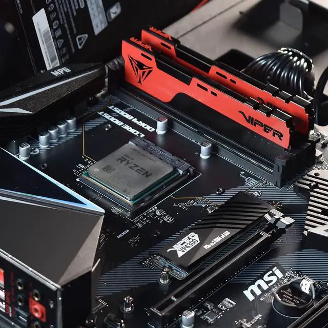 Alt view image 5 of 5 - Patriot Memory Viper Elite II DDR4 RAM 32GB (2X16GB) 3600MHz CL20 1.35v UDIMM Desktop Gaming Memory Kit Compatible with XMP - PVE2432G360C0K