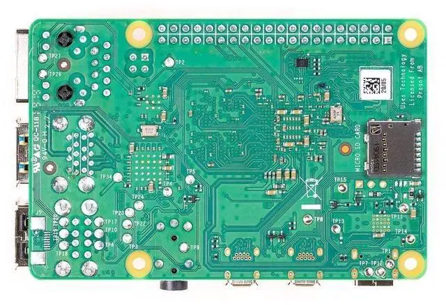 Alt view image 4 of 5 - Raspberry Pi 4 Computer Model B 8GB Single Board Computer Suitable for Building Mini PC/Smart Robot/Game Console/Workstation/Media Center/Etc.