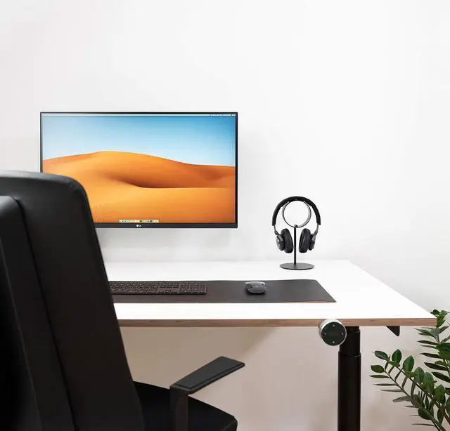 Alt view image 5 of 5 - UPPERCASE Designs Zero Infinity Support Creaseless Premium Aluminum Headphone Stand Compatible with AirPods Max and Other Premium Headphones (Black)