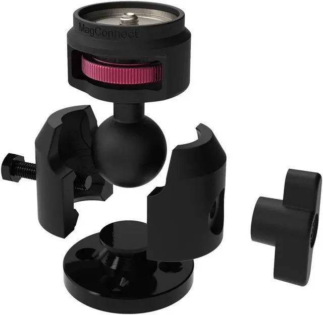 Alt view image 5 of 5 - The Joy Factory MagConnect On-Wall Countertop Surface Tablet Phone Magnetic Locking Mount (MMU115)