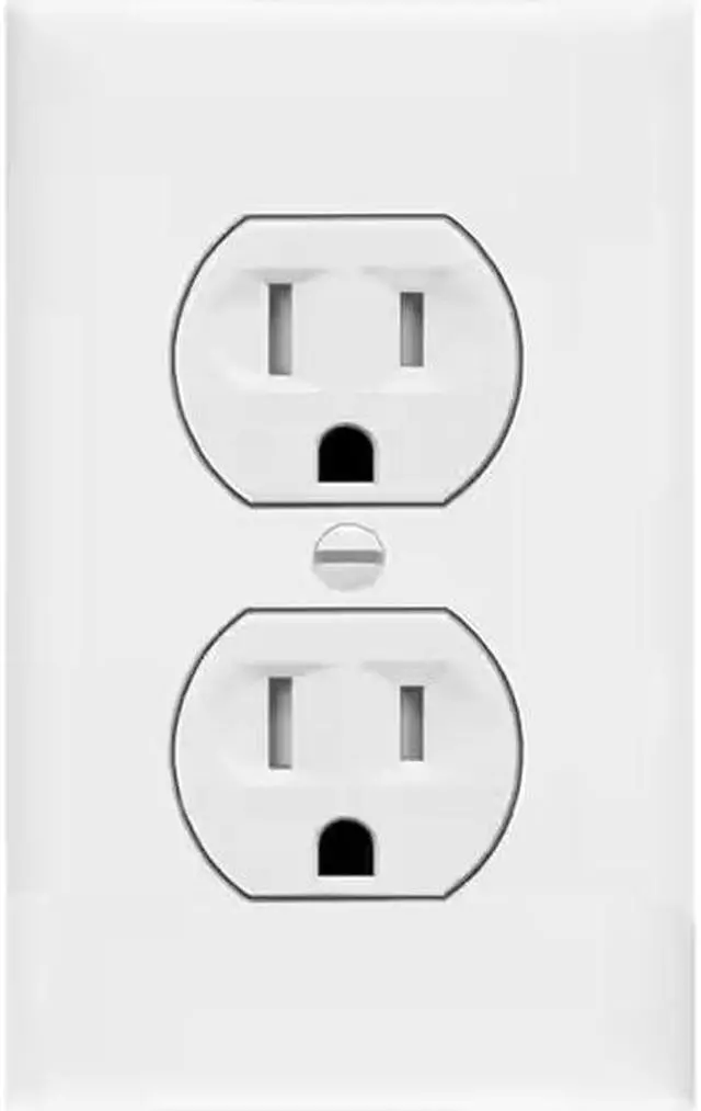 Main image of SecureGuard Power Receptacle indoor Wall Outlet 720P Spy Camera SD Card DVR Nanny Camera (White)Motion Only