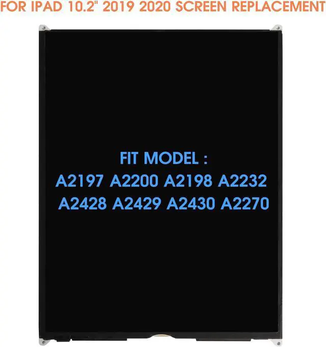 Alt view image 2 of 5 - for iPad 7th Gen 2021 10.2" Screen Replacement - for iPad 7th / 8th / 9th LCD Display A2602 A2603 A2604 A2605 A2197 A2270 for iPad7 7th Generation LCD Screen with Repair Parts (Not Touch Screen)