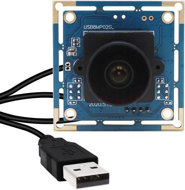 Main image of MMlove 8MP HD USB Camera Module 170 Degree Wide Angle Camera Module with IMX179 Sensor Embedded Industrial USB Webcam for Linux Windows Android Mac Plug&Play Support OTG