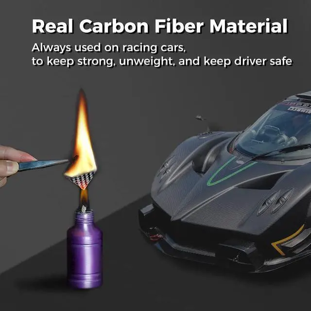 Alt view image 3 of 5 - MONOCARBON Real Carbon Fiber Case for 8.3in iPad mini 6/7,Shockproof & Anti-Scratch & Thin & Lightweight Protective Hard Cover for 2021 iPad mini 6th Generation / 2024 iPad mini 7(A17 Pro)