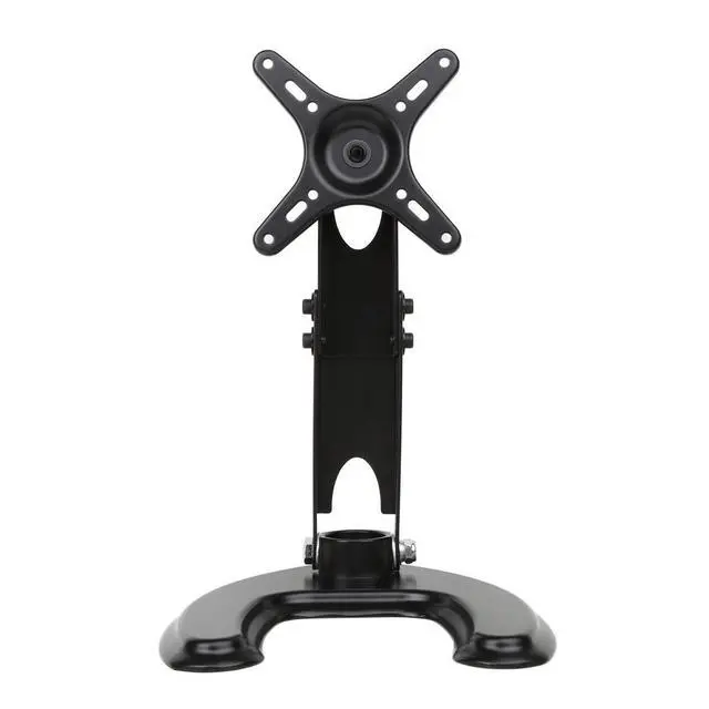 Alt view image 2 of 5 - Wearson U-Shape 10" to 27"inch 180 Degree Adjustable LCD Monitor Stand Mount Folding VESA Monitor Stand All-Metal-Body With VESA Hole 75x75mm 100x100mm