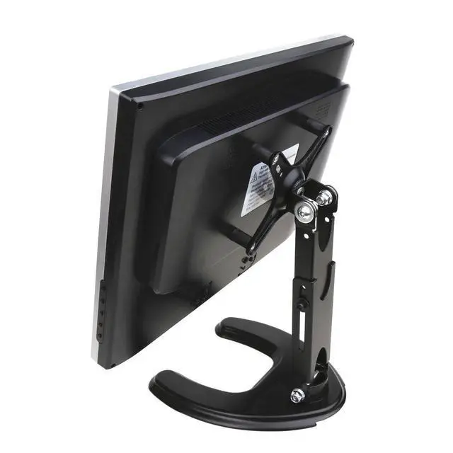 Alt view image 5 of 5 - Wearson U-Shape 10" to 27"inch 180 Degree Adjustable LCD Monitor Stand Mount Folding VESA Monitor Stand All-Metal-Body With VESA Hole 75x75mm 100x100mm