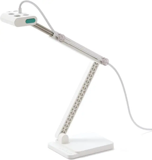 Main image of OKIOLABS OKIOCAM S2 Document Camera Webcam with Microphone, Supports iPad iOS, for Online Learning, Tutoring, Doc Cam for Teachers for PC/Mac/Chromebook
