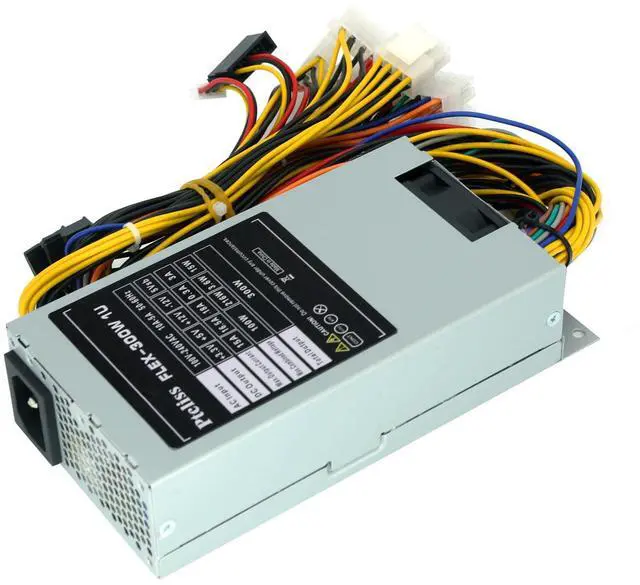 Alt view image 2 of 5 - Ptcliss 300 watts 1U Flex ATX Power Supply with Fixed Cables with 6Pin PCIe Connector,flex-300w
