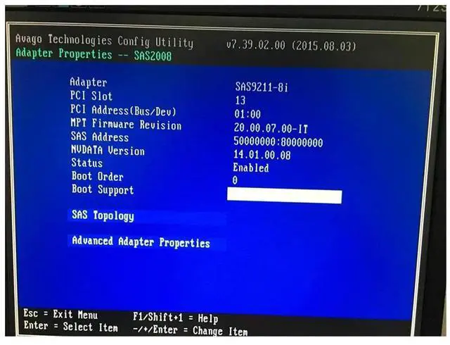 Alt view image 4 of 4 - LSI 9211-8I RAID Controller Card FW:P20 IT Mode ZFS FreeNAS unRAID SAS PCI E RAID Expander + 2* SFF8087 SATA Cable