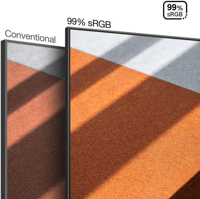 Alt view image 3 of 4 - KOORUI Monitor 27 Inch 1080p PC Monitor 3000:1 Contrast Ratio with HDMI VGA for Office and Home, 99% SRGB, Frameless, Eye Care, Tilt Adjustment, VESA Mountable, Black