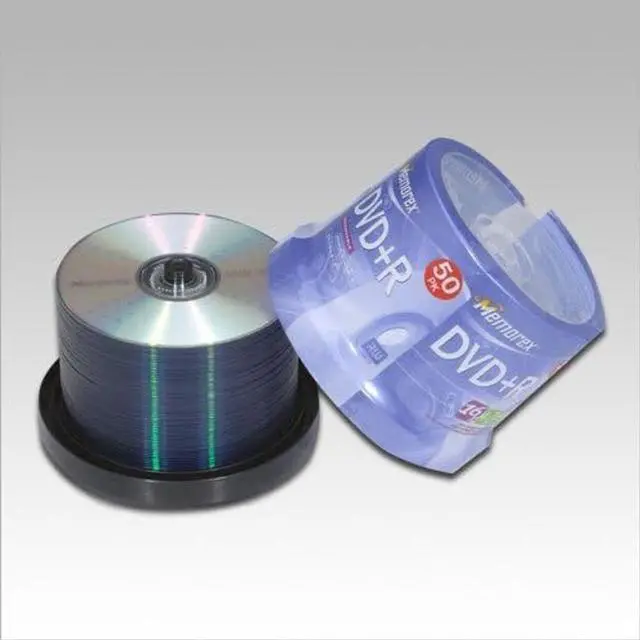 Alt view image 3 of 5 - Memorex DVD+R 16x 4.7GB 50 Pack Spindle