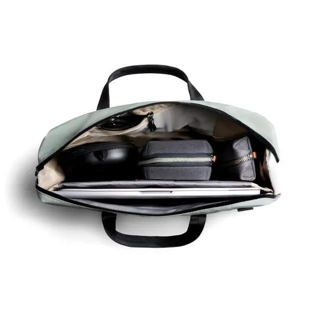 Alt view image 3 of 5 - Bellroy Via Work Bag (14L laptop messenger bag) - Eucalyptus