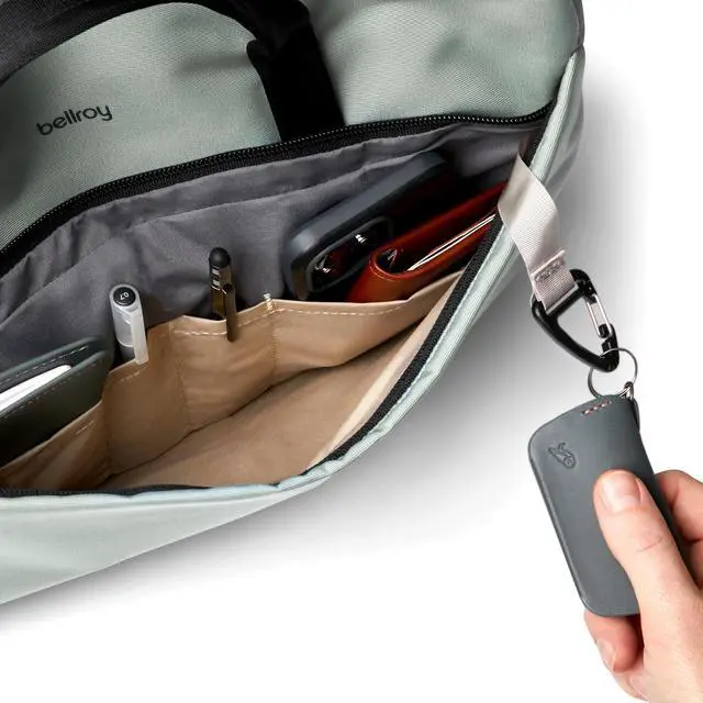 Alt view image 4 of 5 - Bellroy Via Work Bag (14L laptop messenger bag) - Eucalyptus