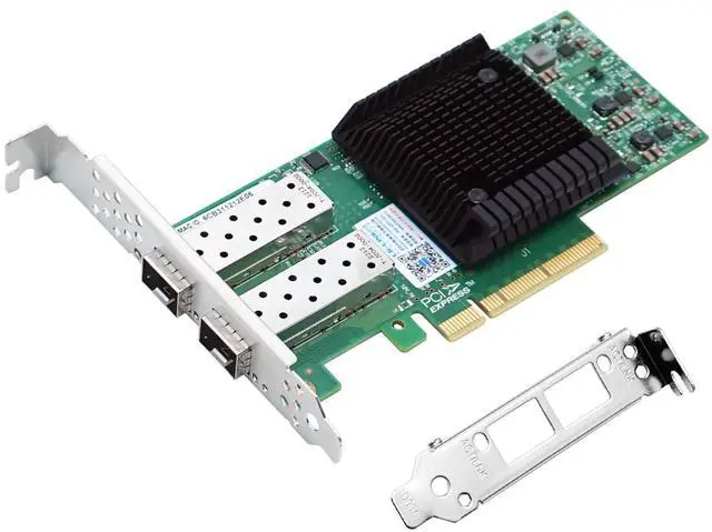 Main image of 25GbE NIC Network Card with Mellanox ConnectX-4 Chipset,Dual-SFP28 Ports PCI Express 3.0 X8 Ethernet Adapter