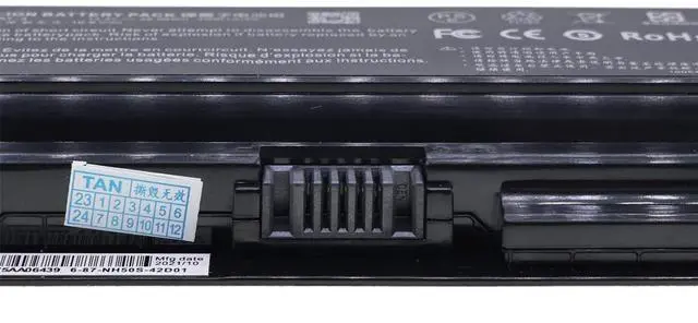 Alt view image 4 of 5 - Tanch NH50BAT-4 6-87-NH50S-41C00 6-87-NH50S-42D01 6-87-NH50S-41C01 6-87-NH5ES-41D00 Laptop Battery for Hasee G8-CT7NK G7M-CT7NK G7-CT7VK G8-CT7NA G7-CT7NA G7-CT7NK G70R 14.4V 3275mAh 48.96W