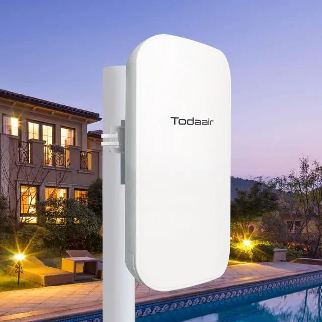 Main image of Outdoor WiFi ExtenderWiFi Booster | Repeater & AP ModeIP65 Weatherproof | Up to 300Mbps WiFi Repeater | Easy Set Up WiFi Repeater Wireless Signal Booster with Ethernet Port