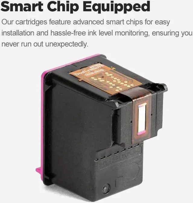 Alt view image 7 of 7 - LD Products Remanufactured Ink Cartridge Replacement for HP 62 C2P06AN (Color)