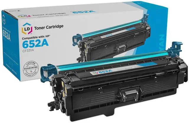 Main image of LD Products Remanufactured Toner Cartridge Replacement for HP 654A CF331A (Single Cyan)