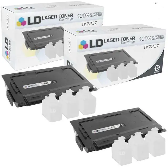 Main image of LD Products Compatible Toner Cartridge Replacement for Kyocera TK-7207 1T02NL0US0 (Black, 2-Pack)