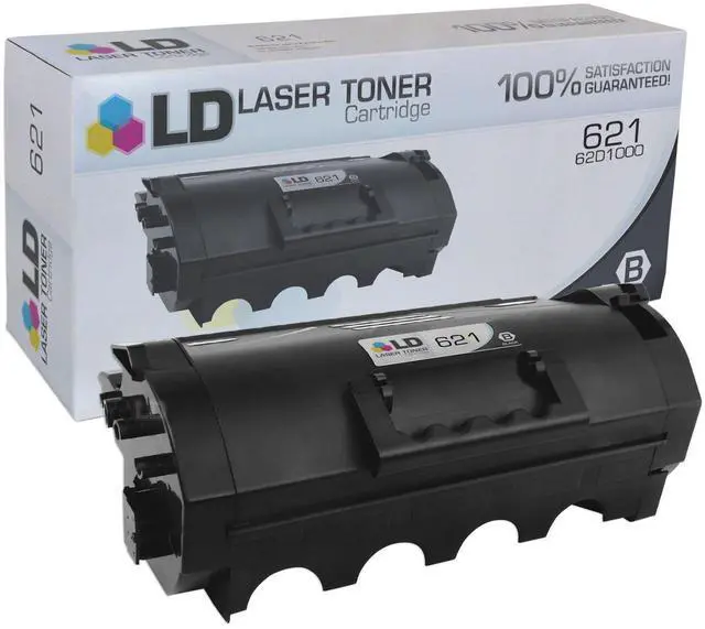 Alt view image 6 of 7 - LD Products Compatible Toner Cartridge Replacement for Lexmark 621 62D1000 (Black, 3-Pack)