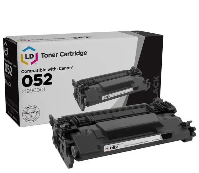 Main image of LD Products Compatible Toner Cartridge Replacement for Canon 052 2199C001 (Black) for use with ImageCLASS LBP214dw, LBP215dw, MF424dw, MF426dw and MF429dw