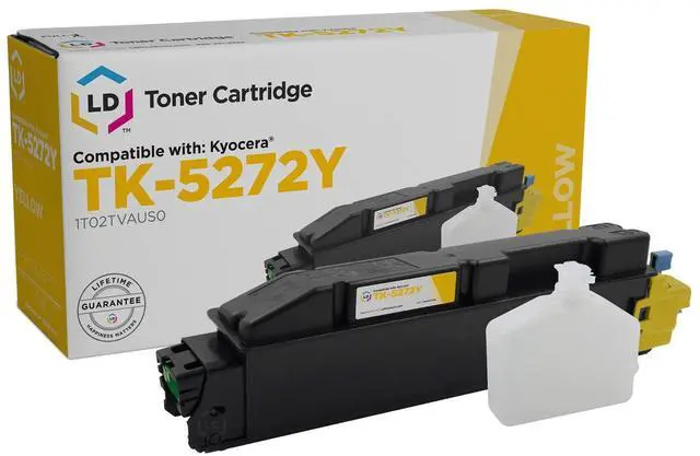 Main image of LD Compatible Kyocera TK-5272 1T02TVAUS0 Yellow Toner for M6630cidn, P6230cdn