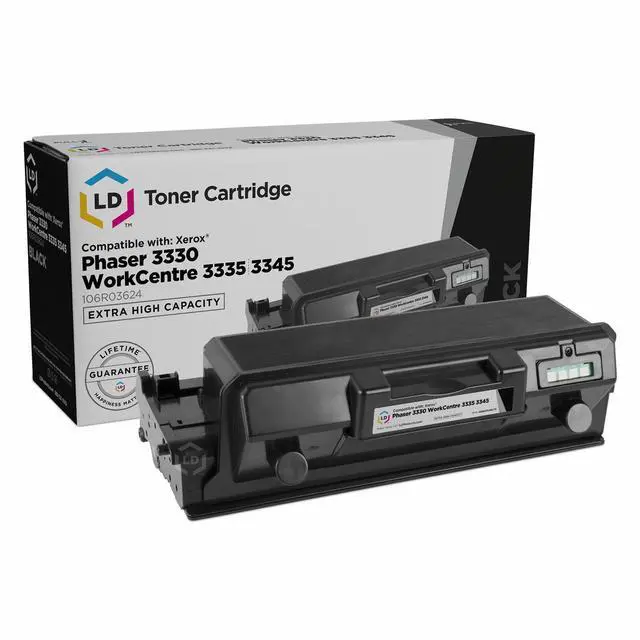 Alt view image 5 of 6 - LD Compatible Xerox 106R03624 EHY Black Toner for Phaser 3330 WorkCentre 3345
