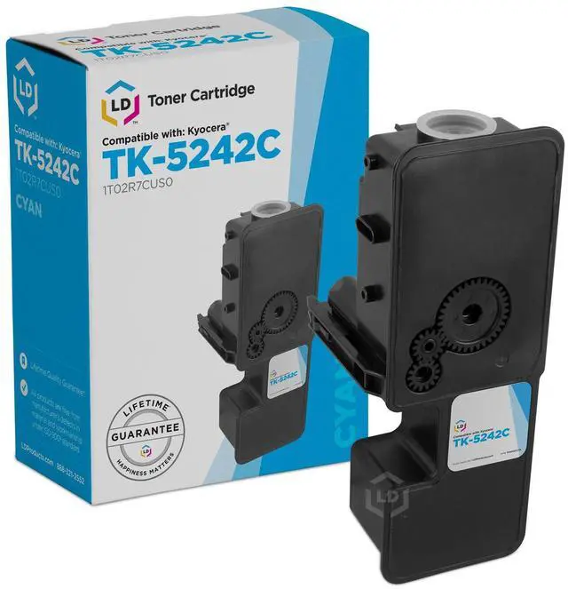 Main image of LD Compatible Kyocera TK-5242C / 1T02R7CUS0 Cyan Toner for M5526cdw & P5026cdw