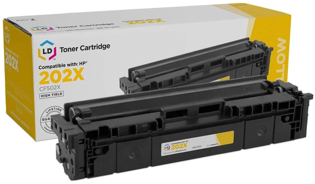 Main image of LD Products Compatible Toner Replacement for HP 202X (Yellow)
