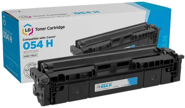 Main image of LD Compatible Canon 054H High Capacity Cyan Toner for imageCLASS MF642Cdw