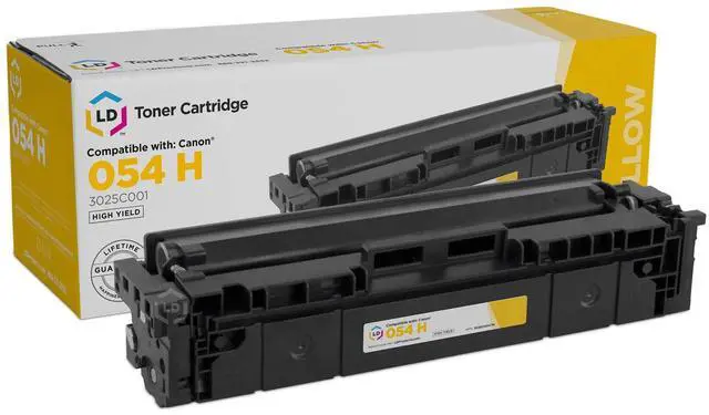 Main image of LD Compatible Canon 054H High Capacity Yellow Toner for imageCLASS MF642Cdw
