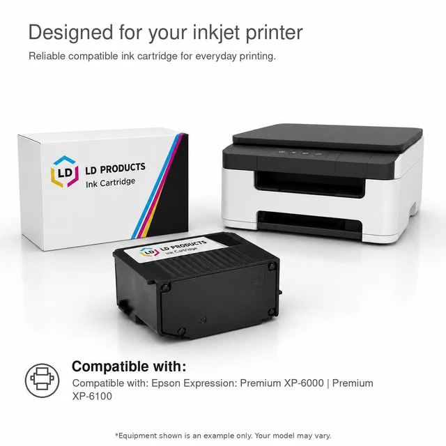 Alt view image 6 of 7 - LD Products Remanufactured Ink Replacements for Epson 302XL HY (CMY, 3-PK)