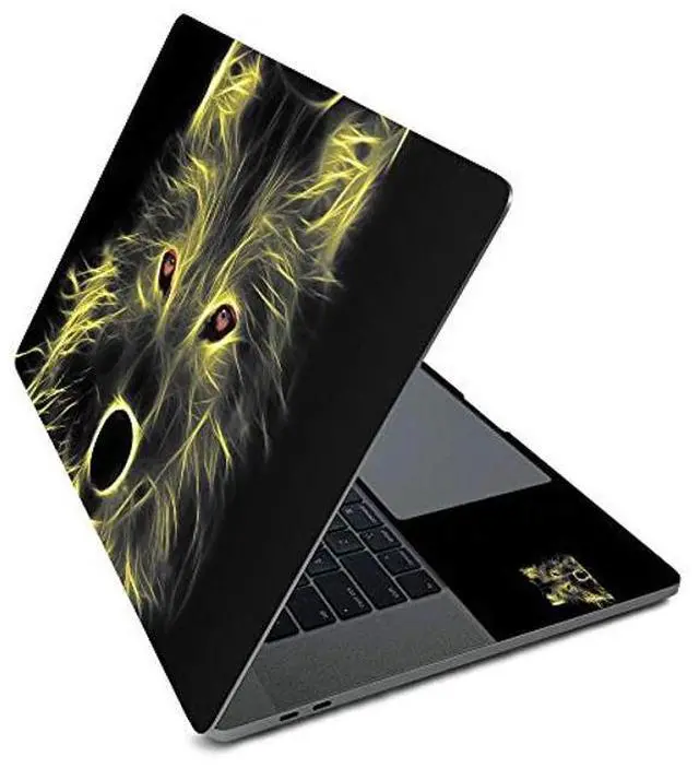 Main image of MightySkins Skin for Apple MacBook Pro 16" (2020) - Neon Wolf | Protective, Durable, and Unique Vinyl Decal wrap cover | Easy To Apply, Remove, and Change Styles | Made in the USA (APMAPRO16-Neon Wolf