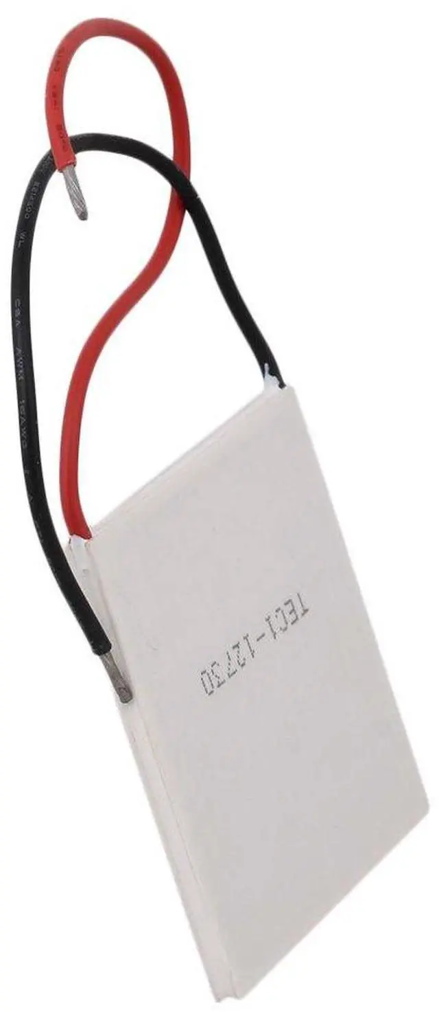 Alt view image 3 of 5 - BQLZR Semiconductor Refrigeration Tablets 62mmx62mmHeatsink Thermoelectric Cooler Cooling White TEC1-12730 253W Thermoelectric Peltier Semiconductor Clip Cooler