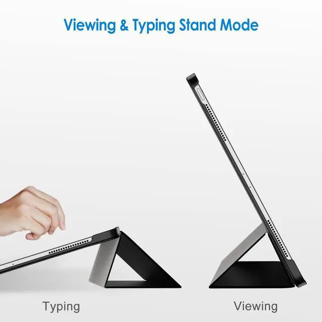 Alt view image 4 of 5 - JETech iPad Pro 12.9-Inch (2020/2018 Model, 4th/3rd Generation) Case and Screen Protector Bundle