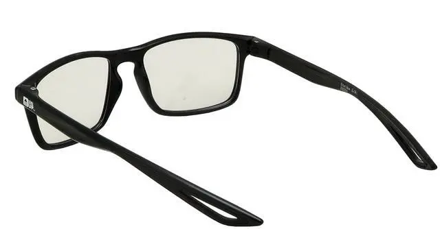 Alt view image 5 of 5 - LEVEL UP Strike Blue Light Blocking Glasses - Computer Reading & Gaming Eyewear for Gamers to Filter UV Glare & Anti Eyestrain - Men, Women & Kids Black Frame Clear Lenses Reader Spectacles