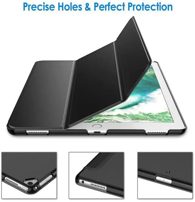 Alt view image 3 of 5 - JETech iPad Pro 12.9 Inch (2015/2017 Model, 1st/2nd Generation) Case and Tempered Glass Screen Protector Bundle