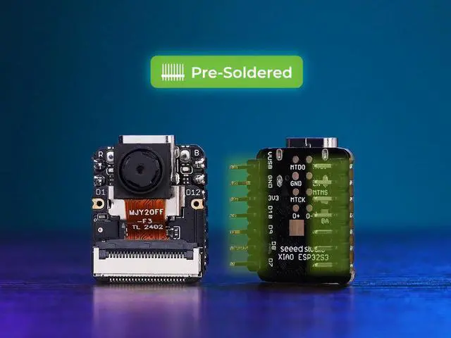 Alt view image 2 of 5 - Seeed Studio XIAO ESP32S3 Sense (Pre-Soldered)
