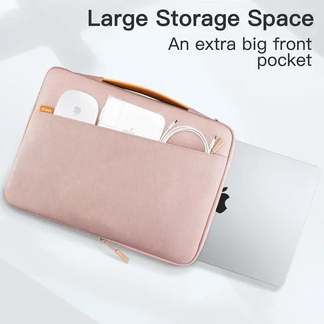 Alt view image 3 of 5 - JETech Laptop Sleeve for 15-Inch MacBook Air (M2-M4, 2023-2025), MacBook Pro 15/16-Inch (M1-M4,2019-2024), Bag Case with Portable Handle and Pocket