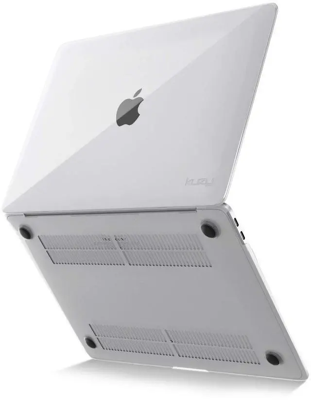 Main image of Kuzy for MacBook Air 13 inch Case 2020 M1, 2021 2018 Models A2337 A2179 A1932 - MacBook Air 13.3 inch Case - Hard Shell Protective Cover - Slim Design Lightweight, Clear